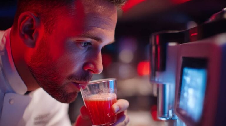 Vollautomatische Cocktailmaschine von The Cocktailmaker, ideal für Gastronomie und Events, jetzt Cocktailmaschine mieten oder kaufen.