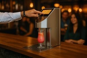 cocktailmaschine-bar-einbauautomat-gastronomie-drinks-touchscreen-modern-bartechnik